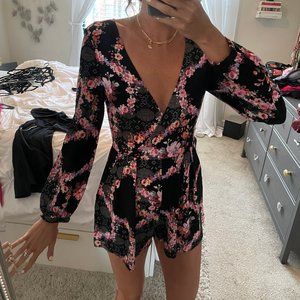 LF / Mika & Gala floral long sleeve romper